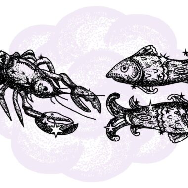 Rak i Ryby - kompatybilność w horoskopie partnerskim